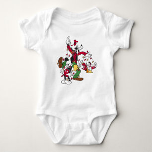 Mickey & Friends Tangled Lights Baby Bodysuit