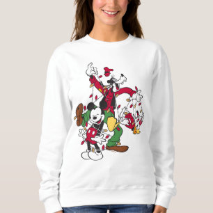 Mickey & Friends Tangled Lights Sweatshirt