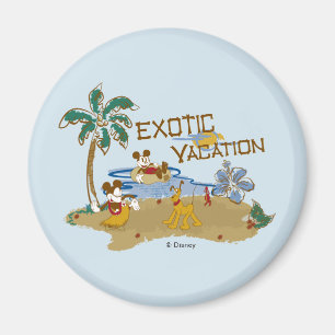 Mickey & Friends Vacation Magnet