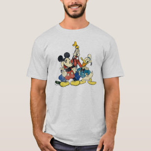 Mickey & Friends Vintage Mickey, Goofy, Donald T-Shirt
