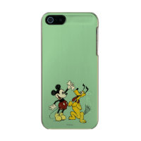 Mickey & Friends | Vintage Mickey & Pluto Metallic iPhone SE/5/5s Case