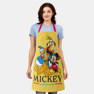 Mickey & Friends Vintage Squad Graphic Apron