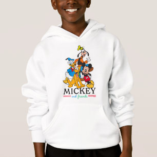 Mickey & Friends Vintage Squad Graphic Hoodie