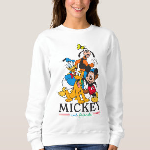 Mickey & Friends Vintage Squad Graphic Sweatshirt