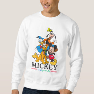 Mickey & Friends Vintage Squad Graphic Sweatshirt