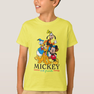 Mickey & Friends Vintage Squad Graphic T-Shirt