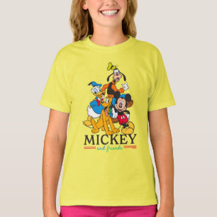 Mickey & Friends Vintage Squad Graphic T-Shirt