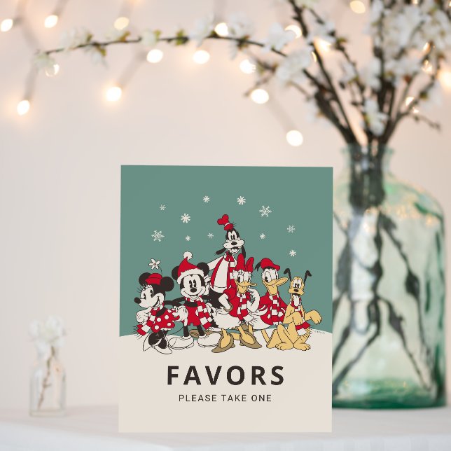 Mickey & Friends Winter Baby Shower Foam Board (In Situ (Wedding))