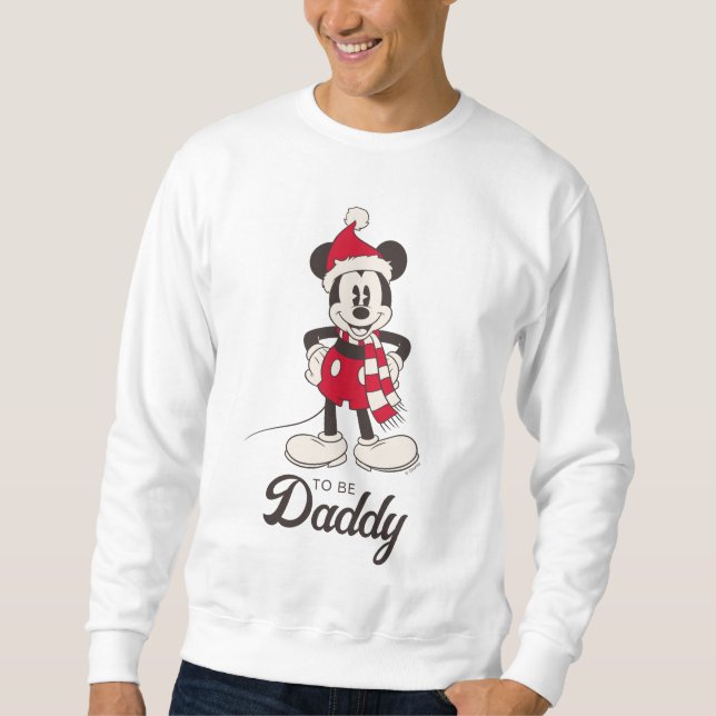 Mickey & Friends Winter Baby Shower Sweatshirt (Front)