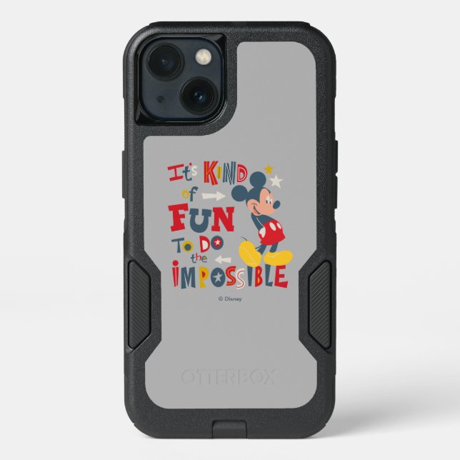 Mickey | Fun To Do The Impossible 2 Otterbox iPhone Case (Back)