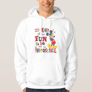 Mickey Fun To Do The Impossible Hoodie