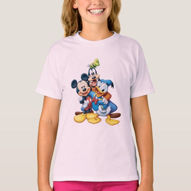 Mickey, Goofy, and Donald T-Shirt (Front)