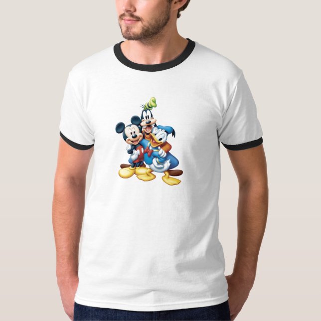 Mickey, Goofy, and Donald T-Shirt (Front)