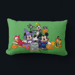 Mickey Halloween Fun with Friends Lumbar Pillow<br><div class="desc">Happy Halloween from Mickey! This fun Halloween graphic features Mickey and all your favorite Clubhouse pals.</div>