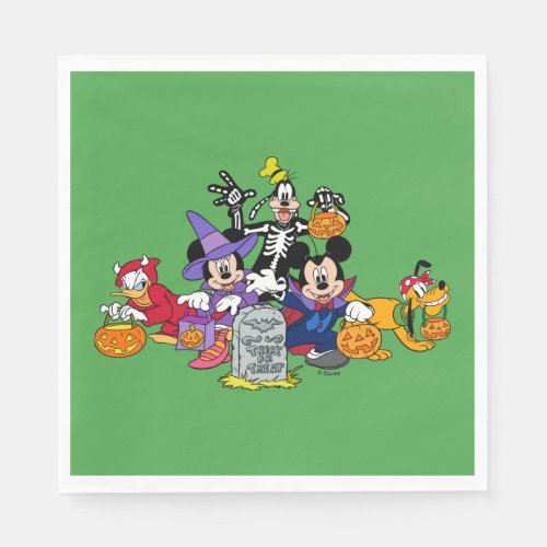 Mickey Halloween Fun with Friends Napkins