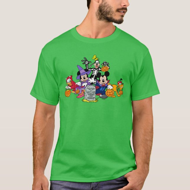 Mickey Halloween Fun with Friends T-Shirt (Front)