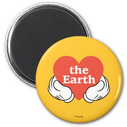 Mickey Hands  Love the Earth Magnet