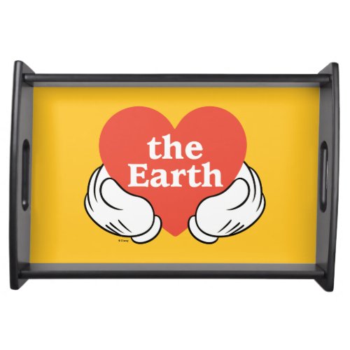 Mickey Hands  Love the Earth Serving Tray