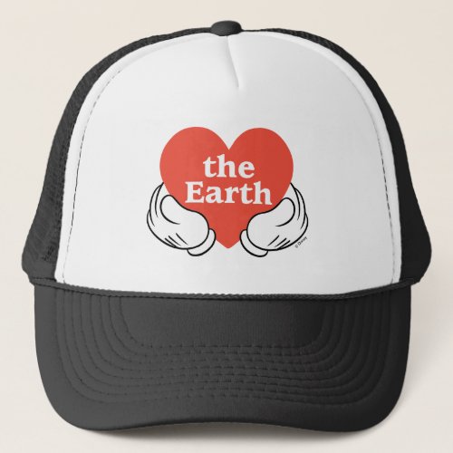 Mickey Hands  Love the Earth Trucker Hat