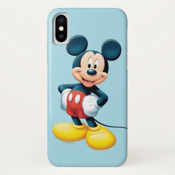 Mickey | Hands On Hips Iphone X Case by MickeyAndFriends at Zazzle