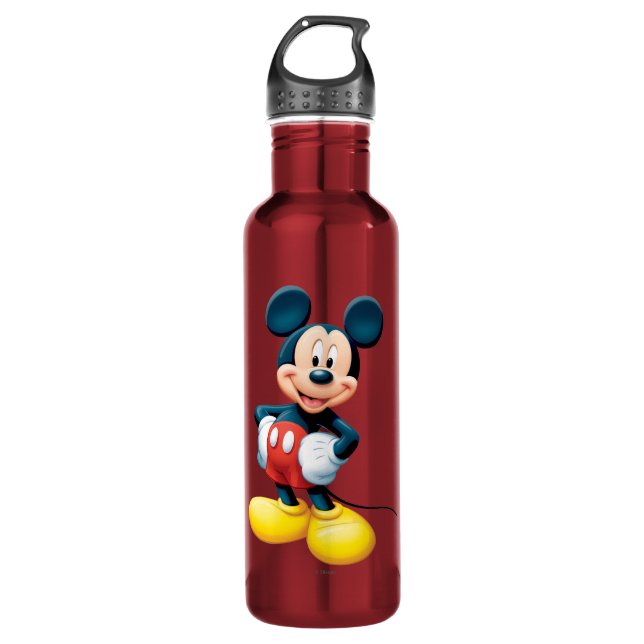 Mickey | Hands on Hips Stainless Steel Water Bottle (Front)