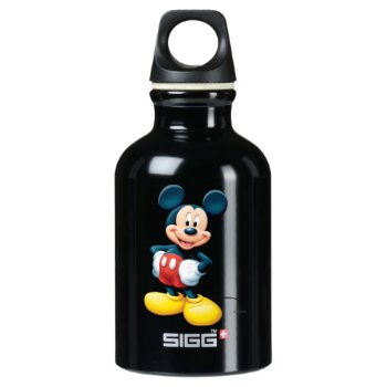 Mickey | Hands On Hips Water Bottle by MickeyAndFriends at Zazzle