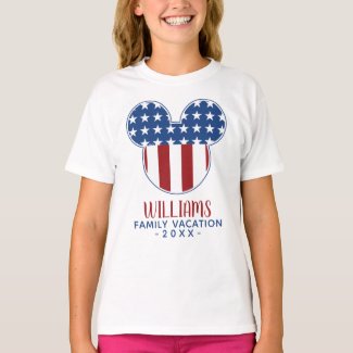 Mickey Icon | 4th of July Family Vacation T-Shirt