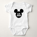 Mickey Icon | Lil Bro, Little Brother Baby Bodysuit Mickey Icon | Lil Bro, Little Brother Baby Bodysuit