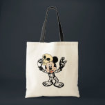 Mickey in Halloween Skeleton Costume Tote Bag<br><div class="desc">Happy Halloween from Mickey! This cute Halloween graphic features Mickey dressed</div>