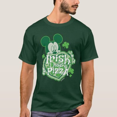 Mickey | Irish I had a Pizza T-Shirt