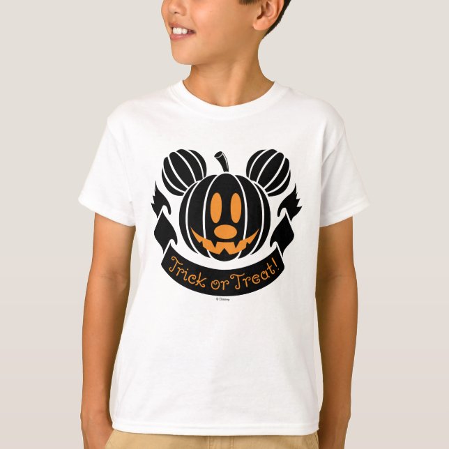 Mickey Jack-o'-Lantern | Trick or Treat T-Shirt (Front)