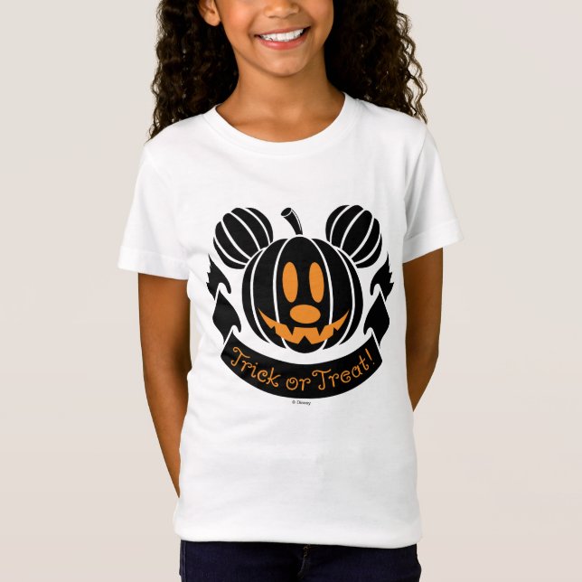 Mickey Jack-o'-Lantern | Trick or Treat T-Shirt (Front)