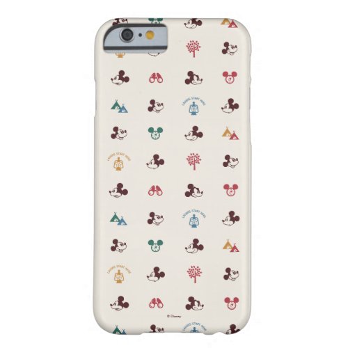 Mickey  Laughs Start Here Pattern Barely There iPhone 6 Case