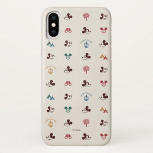 Mickey   Laughs Start Here Pattern iPhone X Case