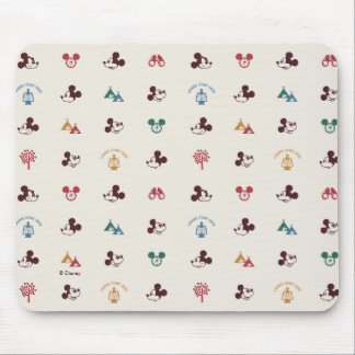 Mickey | Laughs Start Here Pattern Mouse Pad
