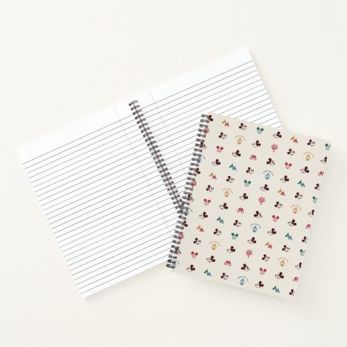 Mickey  Laughs Start Here Pattern Notebook