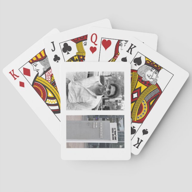 mickey leland poker cards (Back)