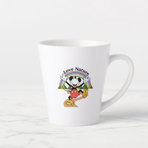 Mickey  Love Nature Latte Mug