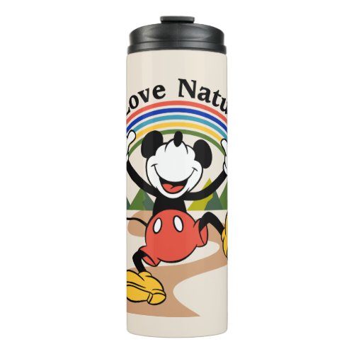 Mickey  Love Nature Thermal Tumbler