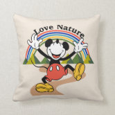 Disney Mickey Mouse Love & Light Happy Hanukkah Throw Pillow, 18x18,  Multicolor