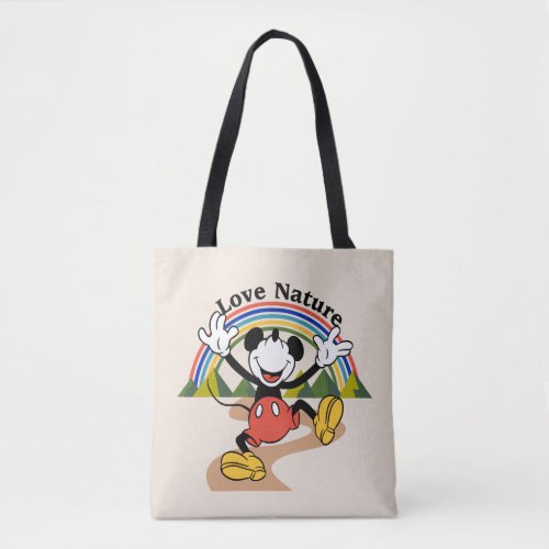 Mickey  Love Nature Tote Bag