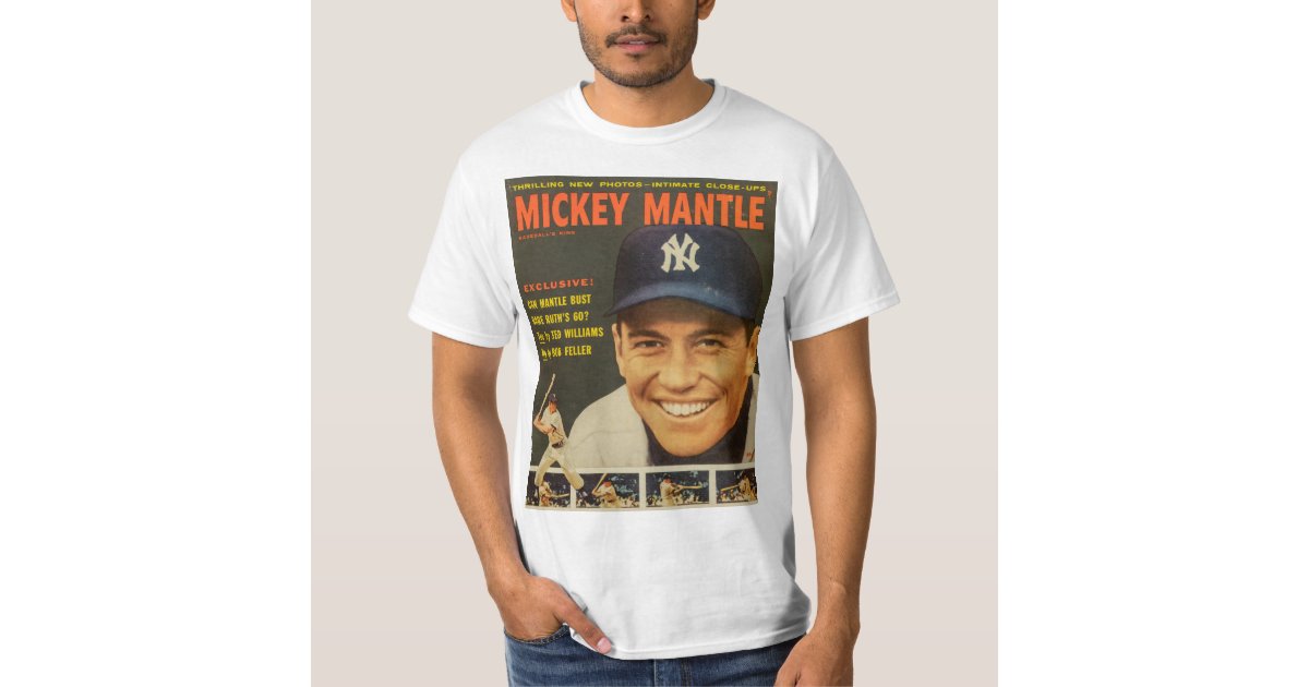 Mickey Mantle Magazine T-Shirt