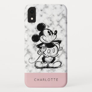 Mickey Marble - Add Your Name iPhone XR Case