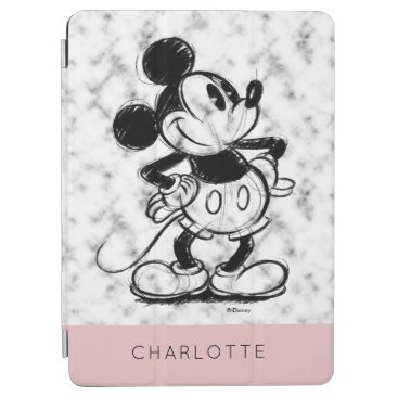 Mickey | Marble - Add Your Name iPad Air Cover