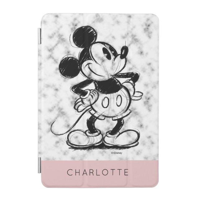 Mickey | Marble iPad Mini Cover (Front)