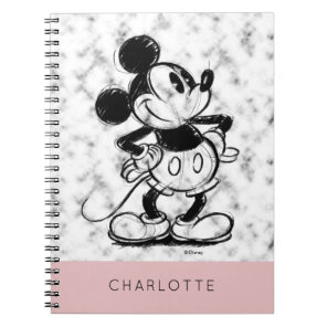 Mickey | Marble Notebook