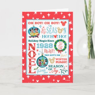 Mickey | Merry Christmas Holiday Card