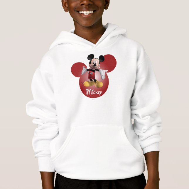 Mickey Mickey Clubhouse | Head Icon Hoodie (Front)