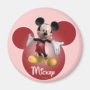 Mickey Mickey Clubhouse   Head Icon Magnet