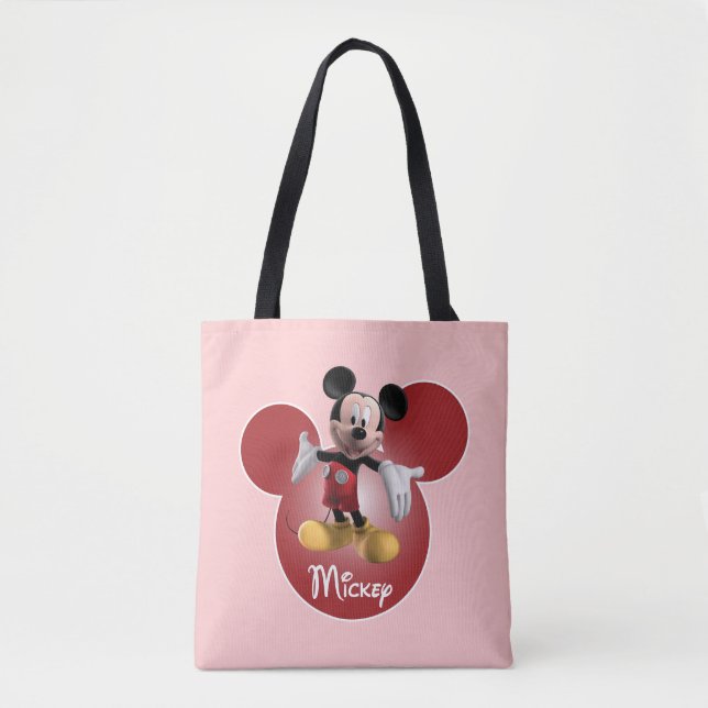 Mickey Mickey Clubhouse | Head Icon Tote Bag (Front)